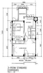 Blk 43 Bendemeer Road (Kallang/Whampoa), HDB 3 Rooms #581715291